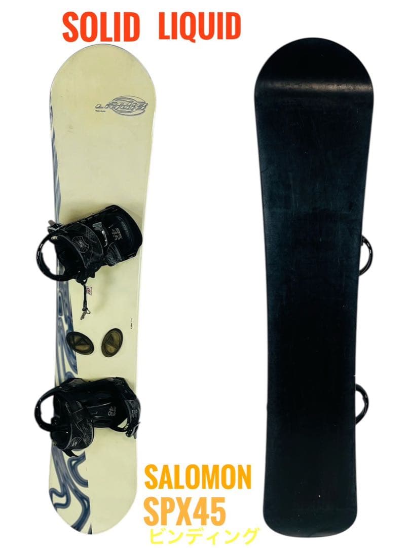 SOLIDLIQUID SALOMON SPX45 142cm スノーボード