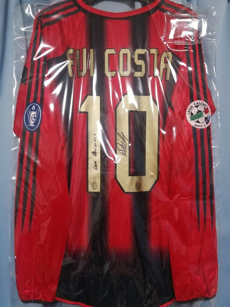 ACミラン ルイコスタ 選手支給 直筆 サイン ユニフォーム