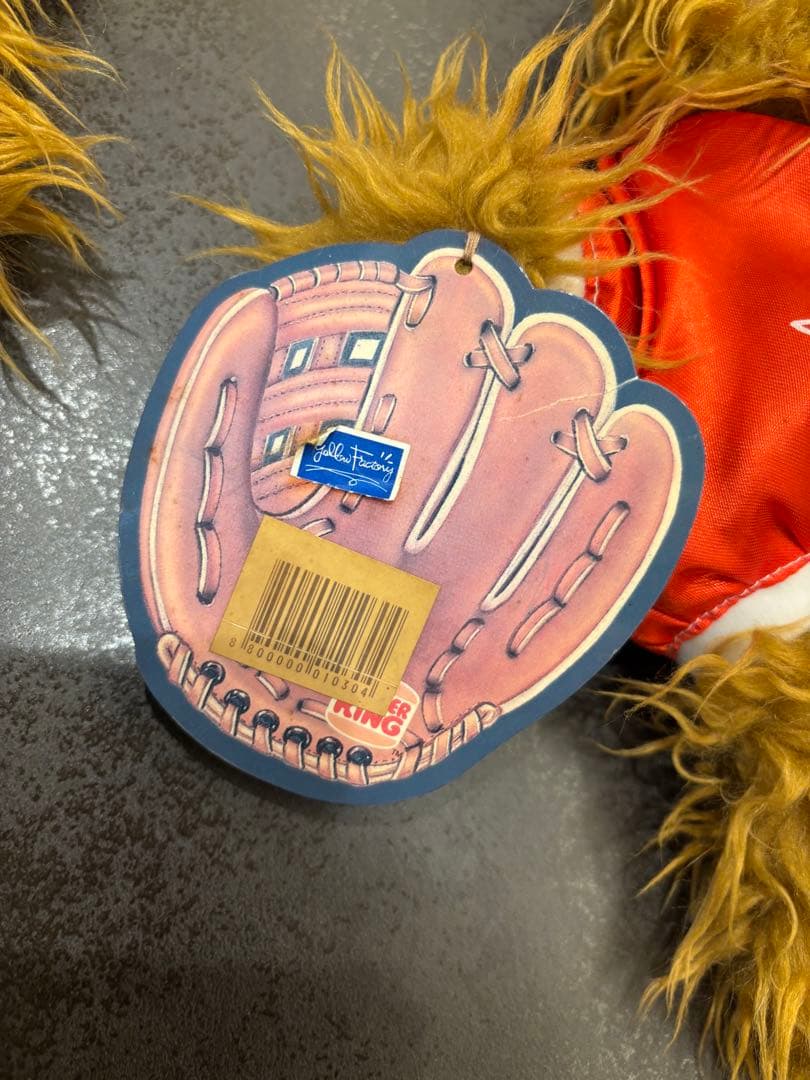 ALF ぬいぐるみ 80s ヴィンテージ　パペット　シェフ　バスケ　タグ付き