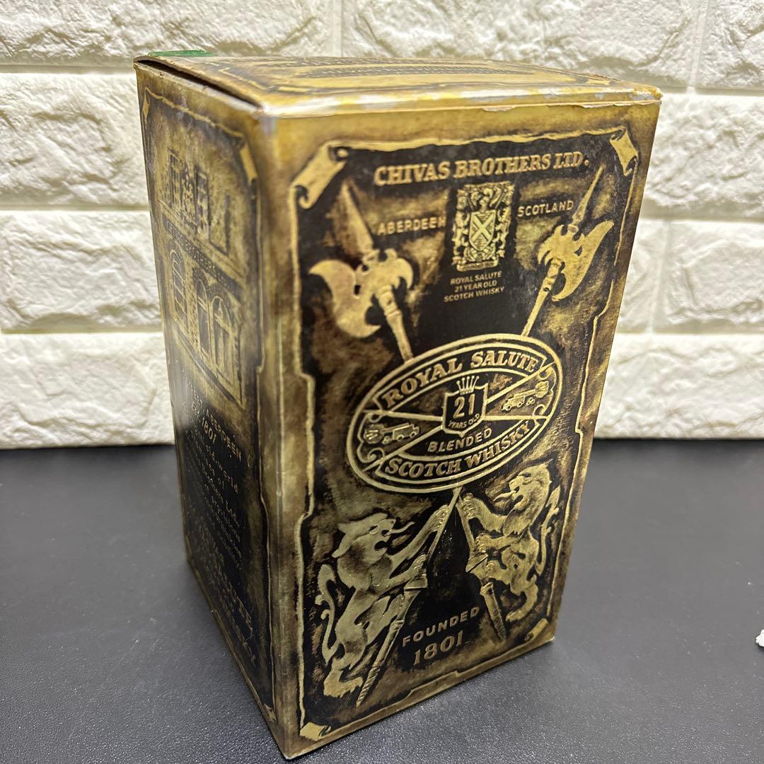 ロイヤルサルート21年ウイスキー シーバスブラザーズ シーバスリーガル　 未開栓