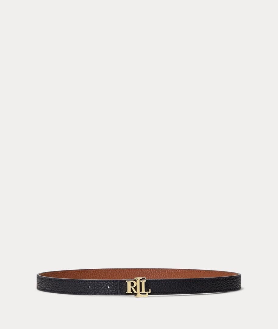 LAUREN RALPH LAUREN リバーシブルレザーベルト