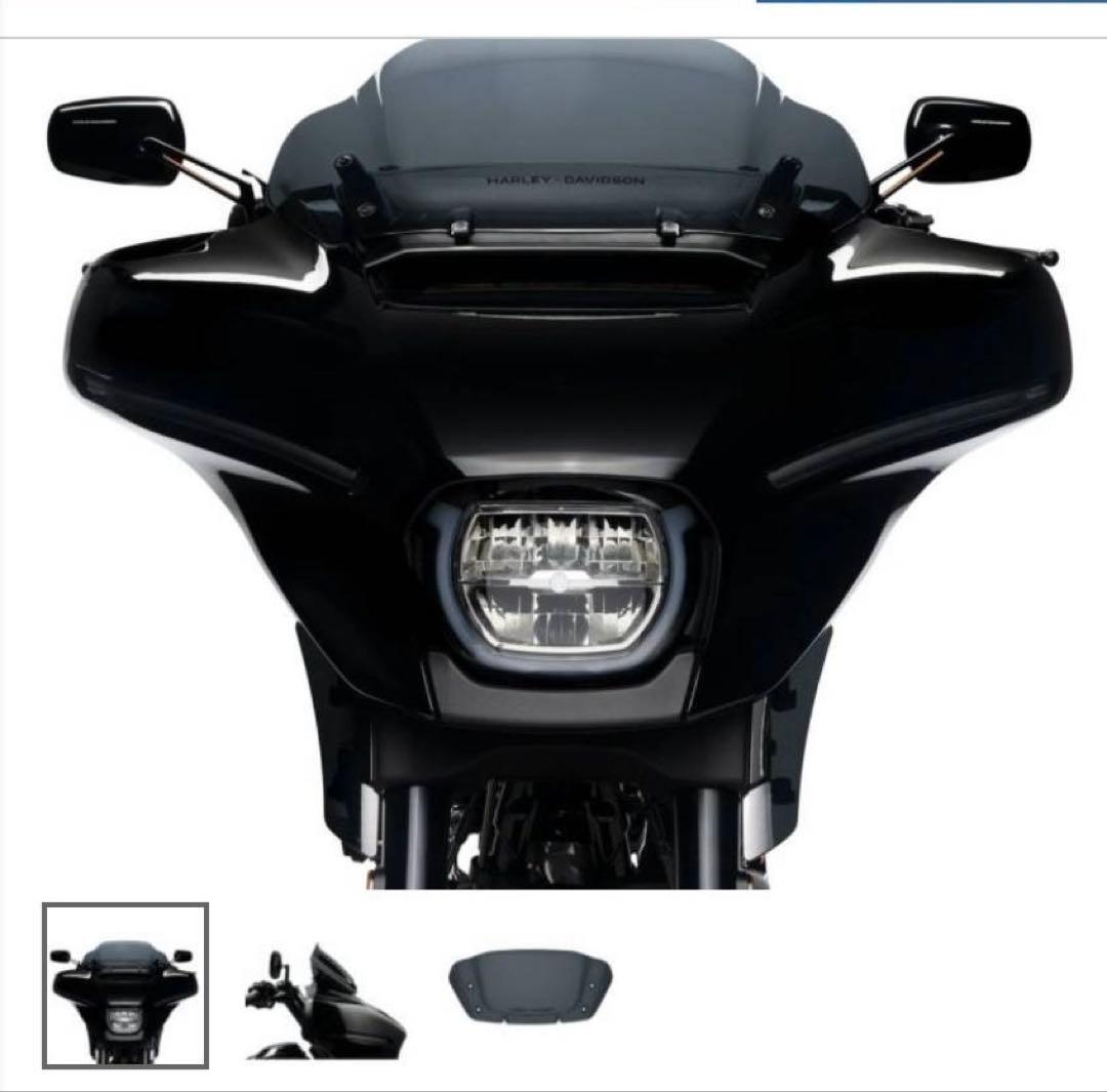 HARLEY-DAVIDSON ダークスモークウインドシールド