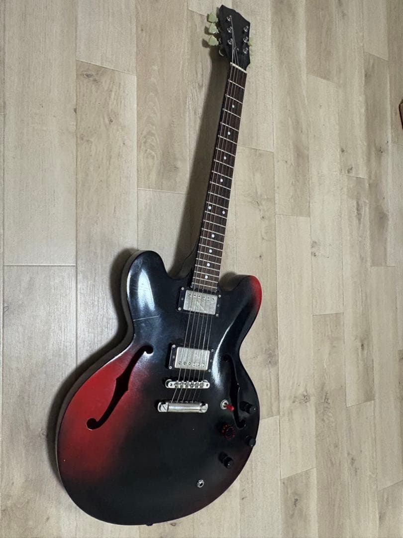 セミアコ エドワーズ EDWARDS E-SA-125LTS 自力塗装あり