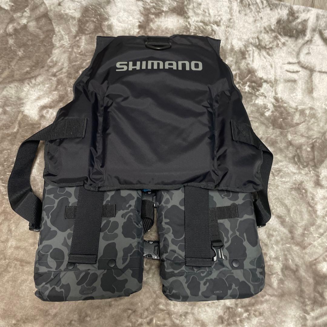 【新品未使用】シマノ ゲームベストライト フリー ブラック