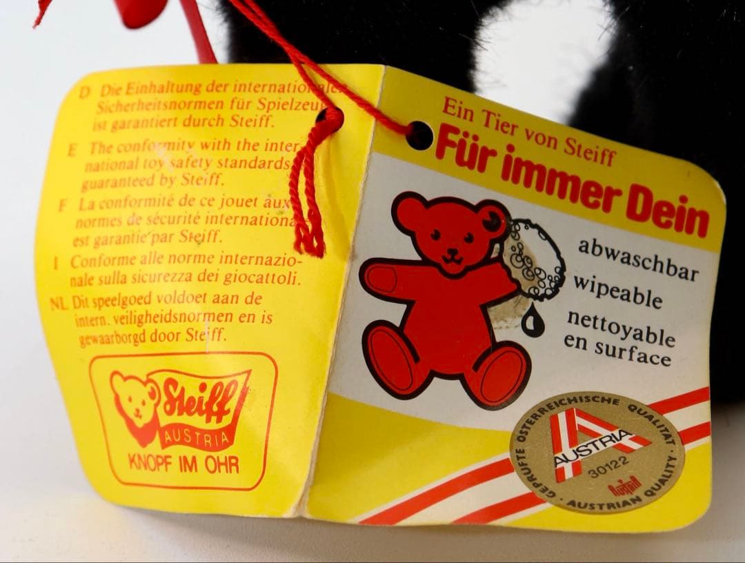 Burri-Tom Cat シュタイフ10cm 1979〜1984 ビンテージ