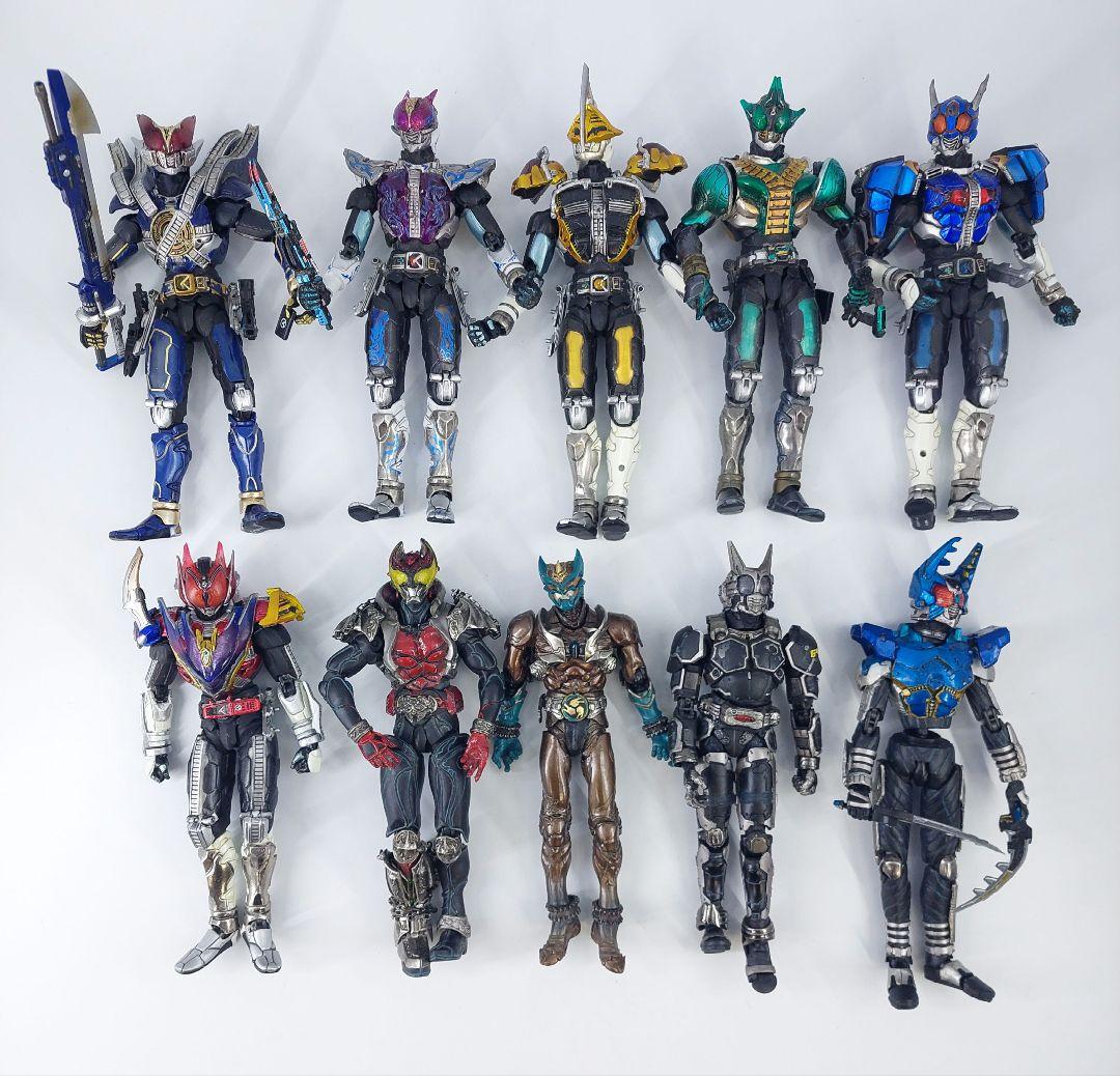 S.I.C. 仮面ライダー フィギュア 10体セット まとめ売り 現状品
