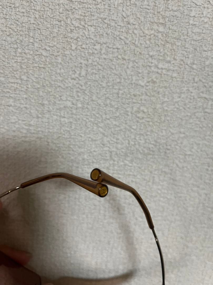 CHANEL ブラウンレンズ ゴールドフレーム サングラス　シャネル