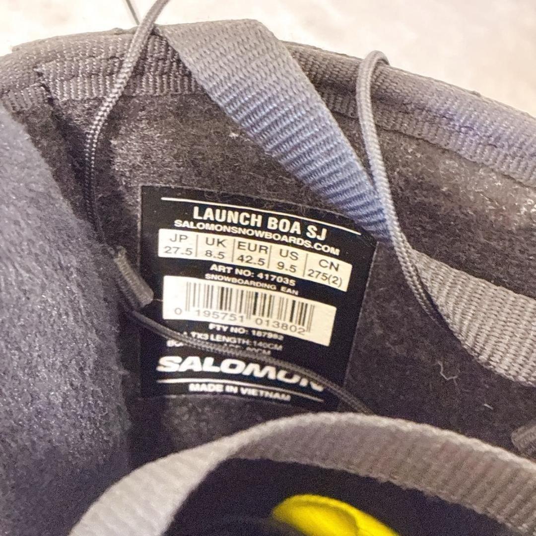 サロモン ローンチ スノーボード ブーツ 27.5㎝ Boa ダブルボア