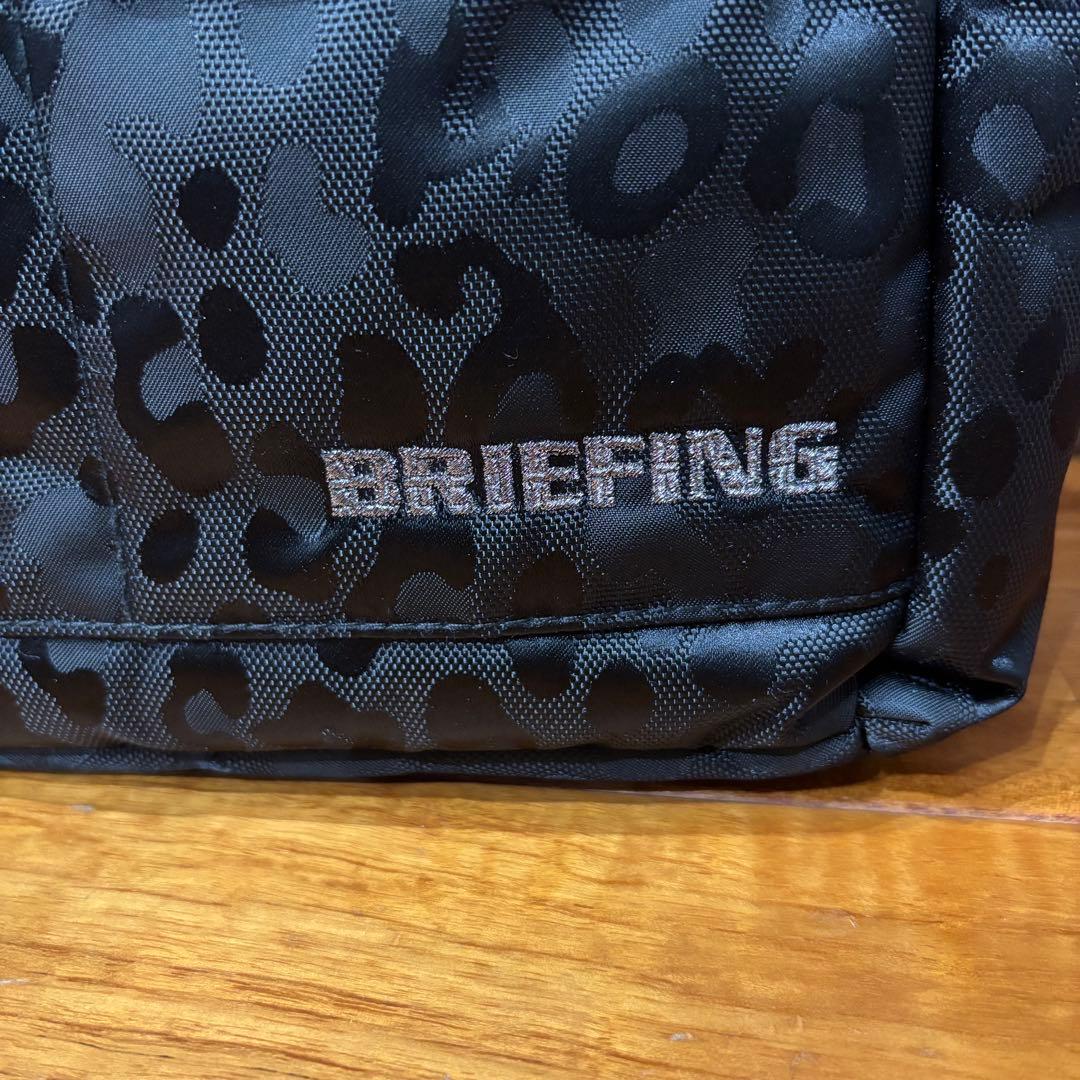 BRIEFING GOLF カートバッグ　レオパルド柄