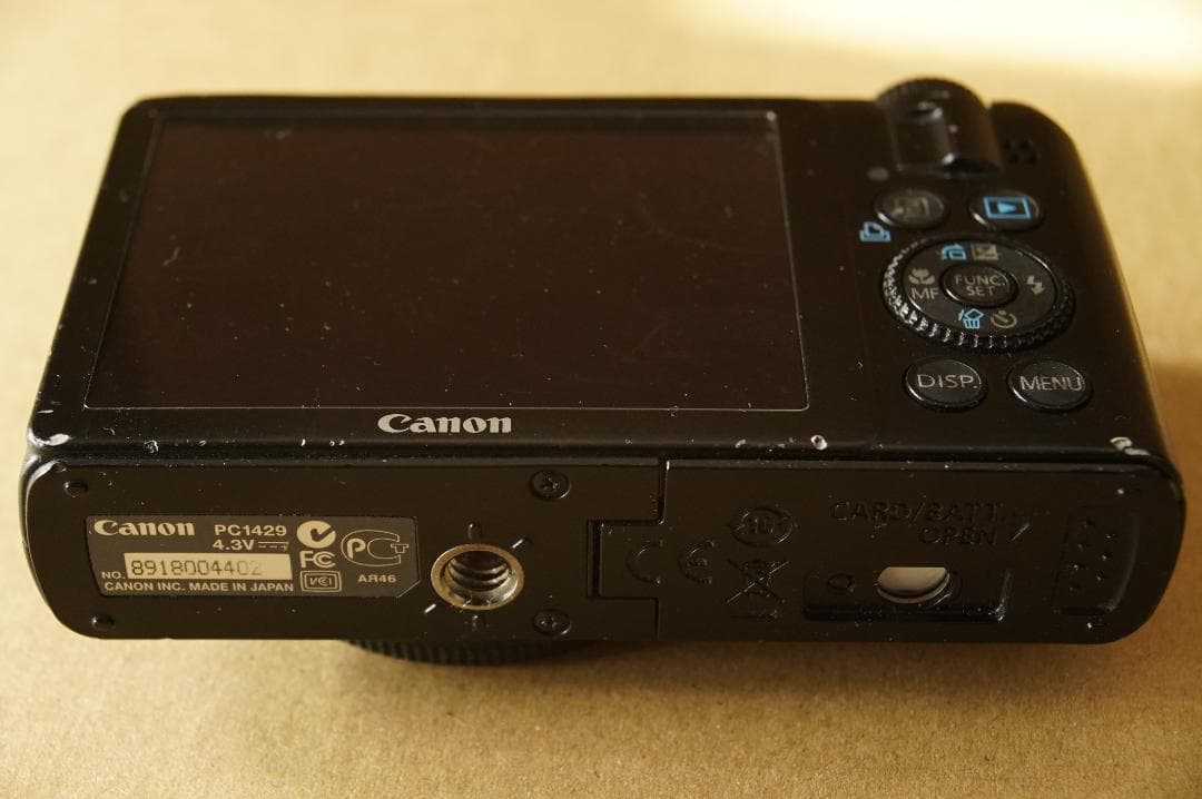 【ジャンク】Canon PowerShot S90
