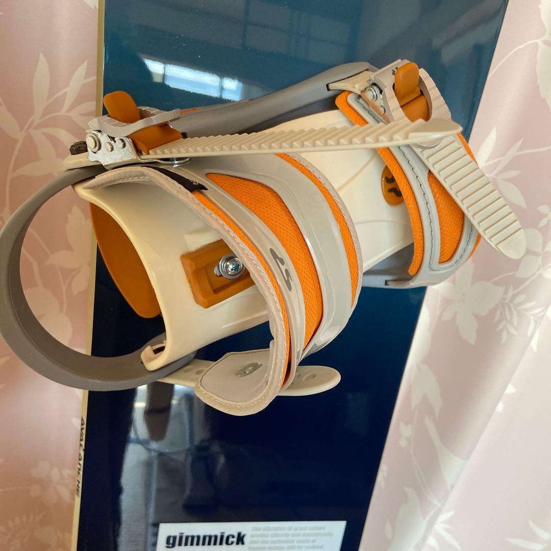 Avalanche gimmick153 スノーボード ビンディング付き