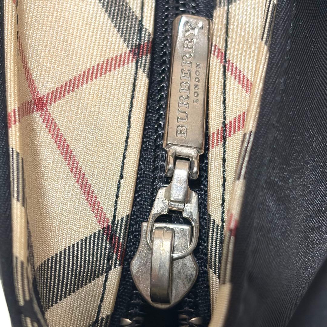 ✨美品✨BURBERRY バーバリー　ハンドバッグ　ミニトート　黒