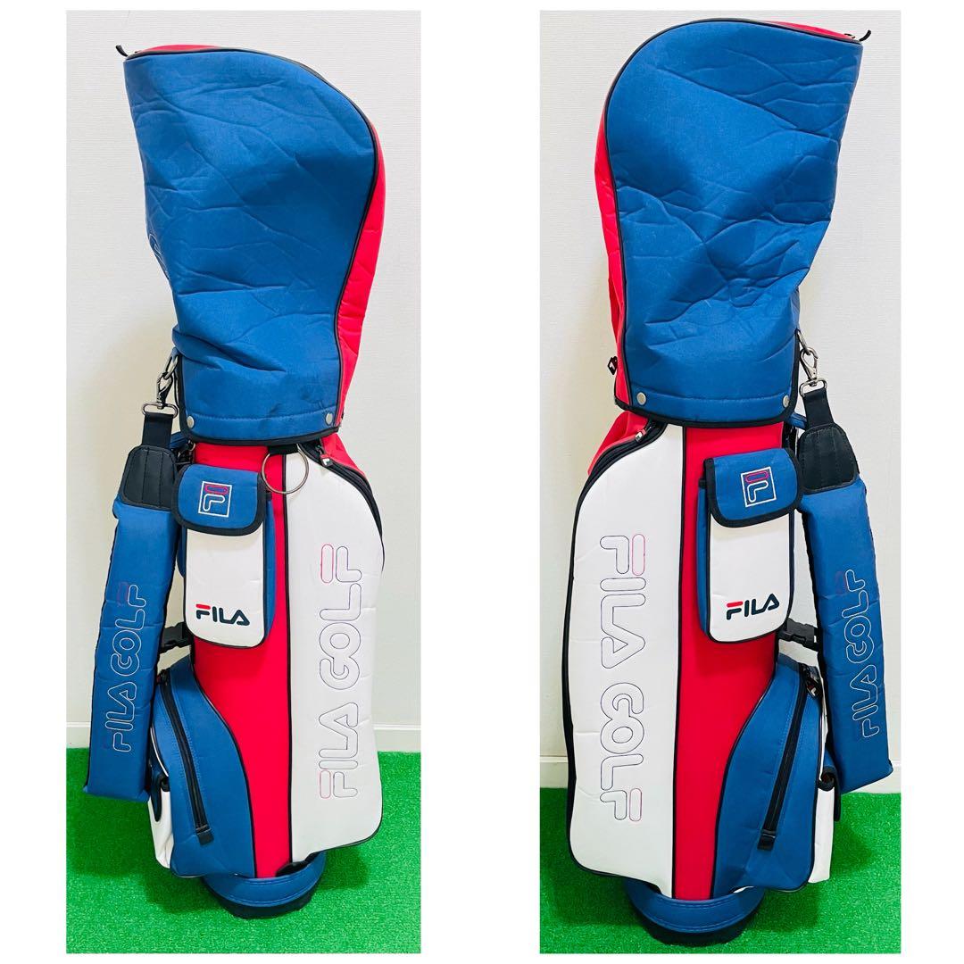 8539 FILA フィラ レディース キャディバッグ ゴルフバック 送料無料