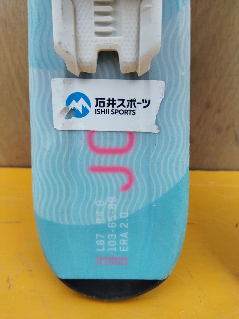 arisan　HEAD 　ヘッド　JOY 子供用　スキー　板　ピンク　青色