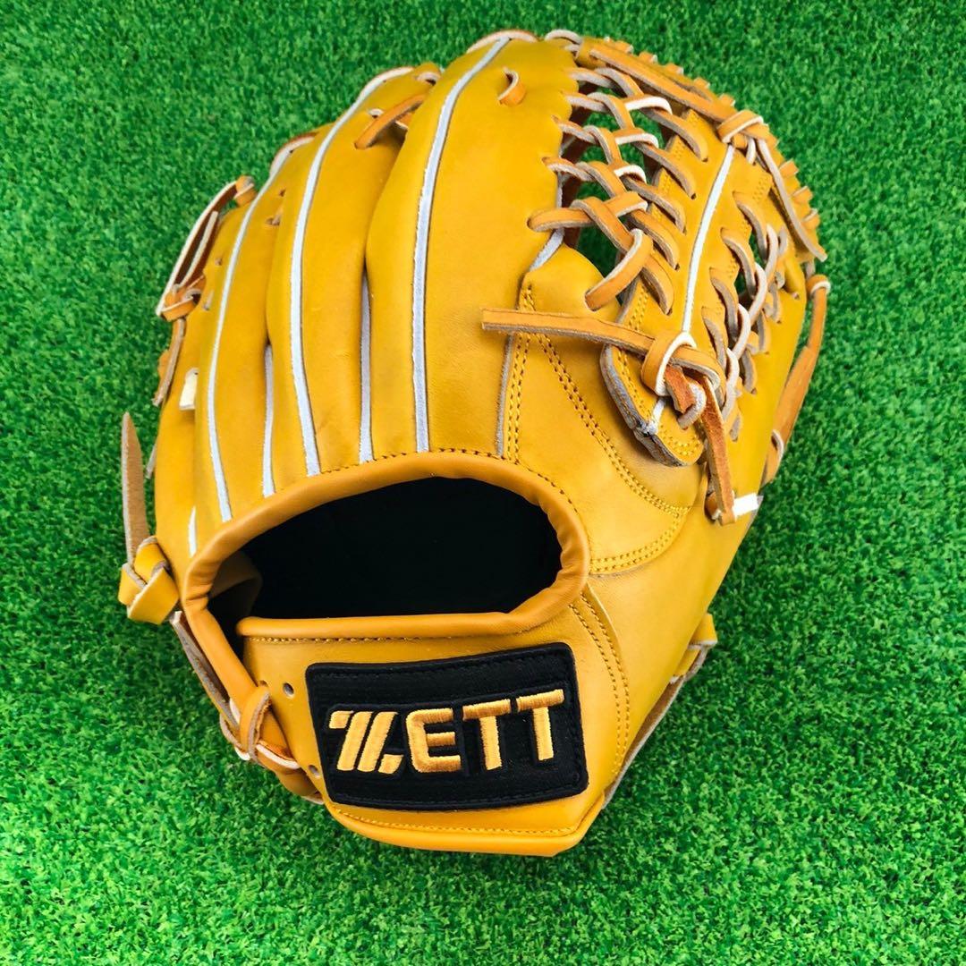 ゼット ZETT 外野手用 硬式グローブ 右投げ 海外 1087