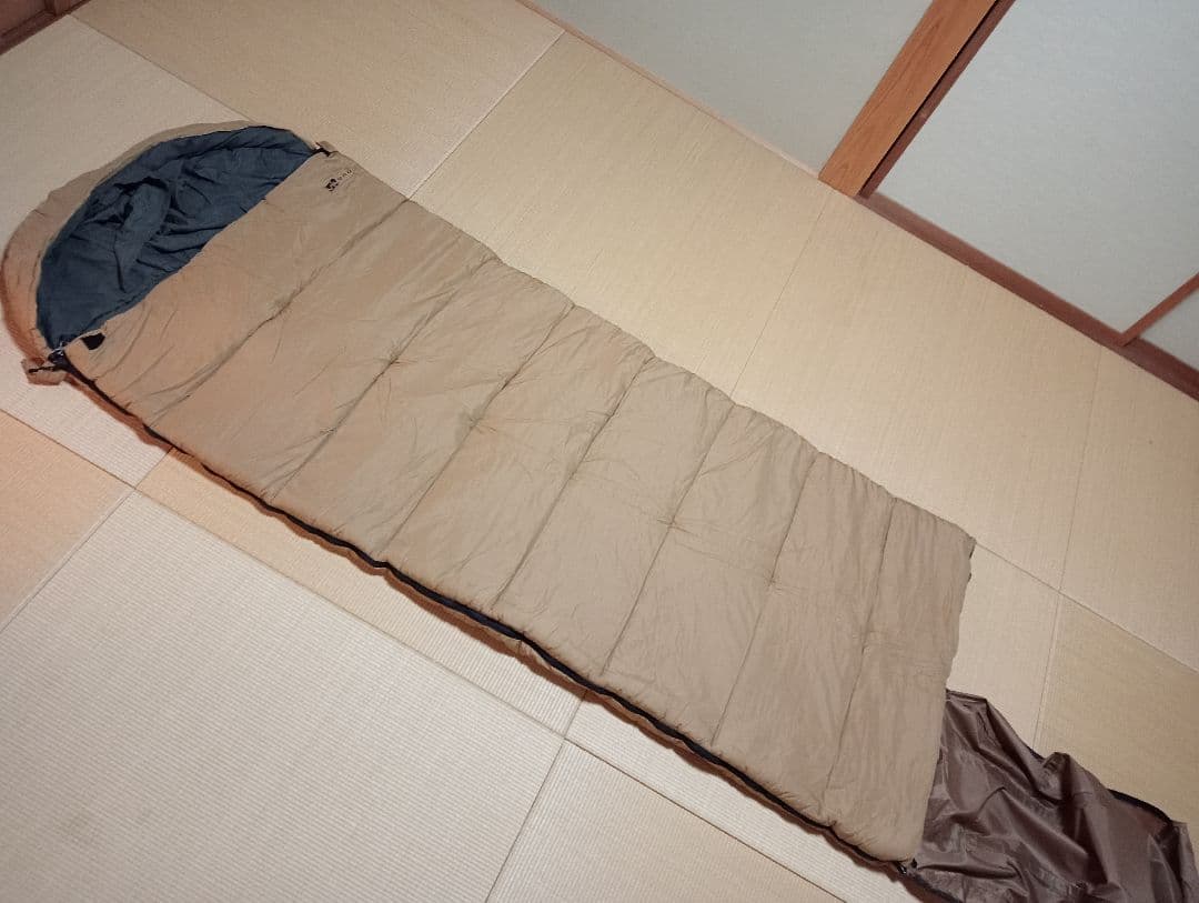 WAQ DD SLEEPINGBAG ファミリー 両開き 3シーズン快適使用0℃