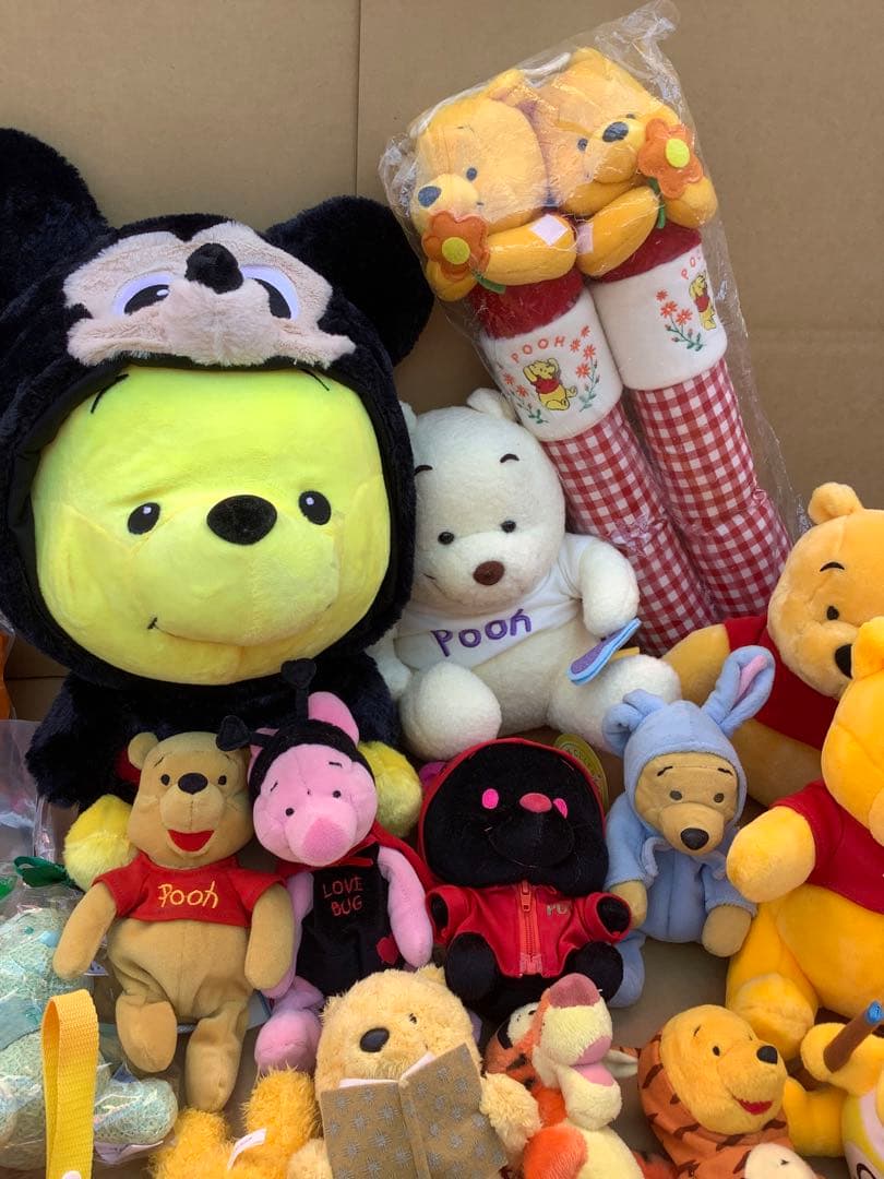 ディズニー　くまのプーさん ぬいぐるみセット　プーさん&フレンズ