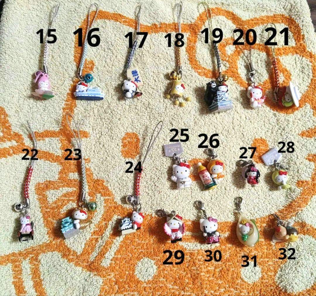 ご当地キティー　キーホルダー「バラ売り可」