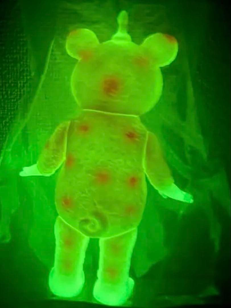 ブースカ　ソフビ　蓄光　ブルマァク 復刻　23センチ　シオシオのパー　GID