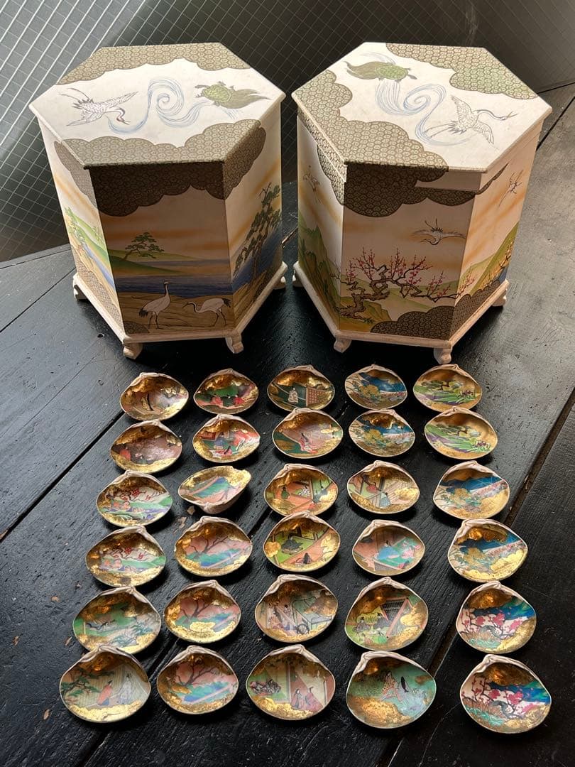 貝桶　2個セット