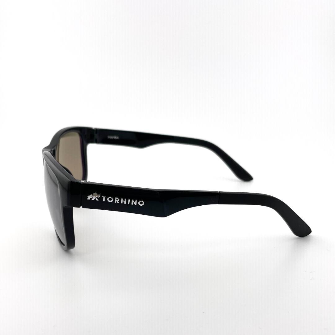 トライノ偏光サングラス　釣りサングラス　Bシャンパン/ミラー　メンズ　偏光レンズ