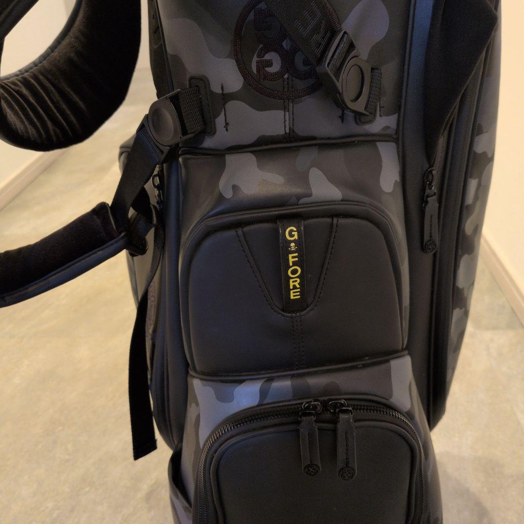 ジーフォア　カモフラージュ スタンド付きキャディバッグ　本物