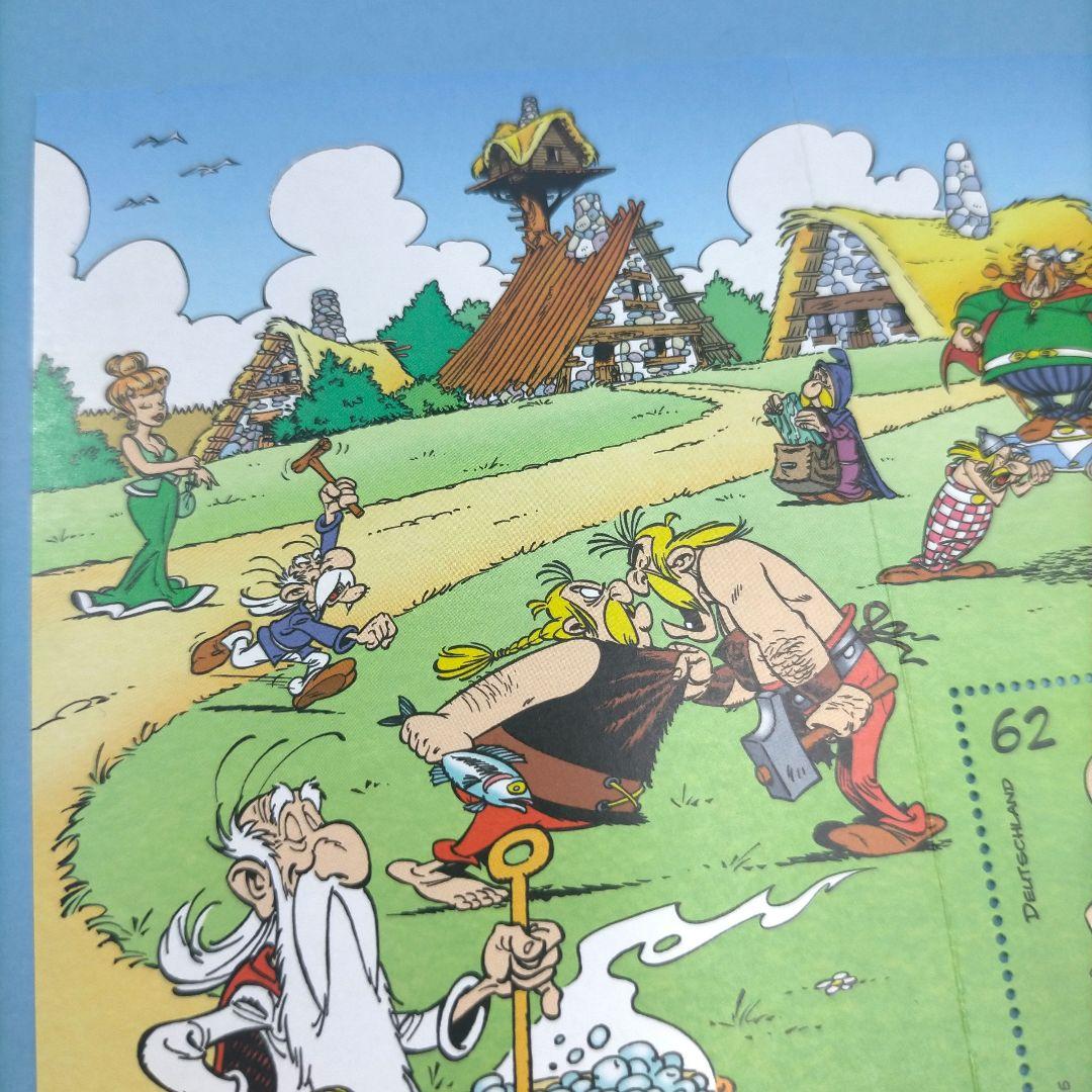 2708 外国切手 ドイツ 2015年 アステリックス 小型シート 未使用