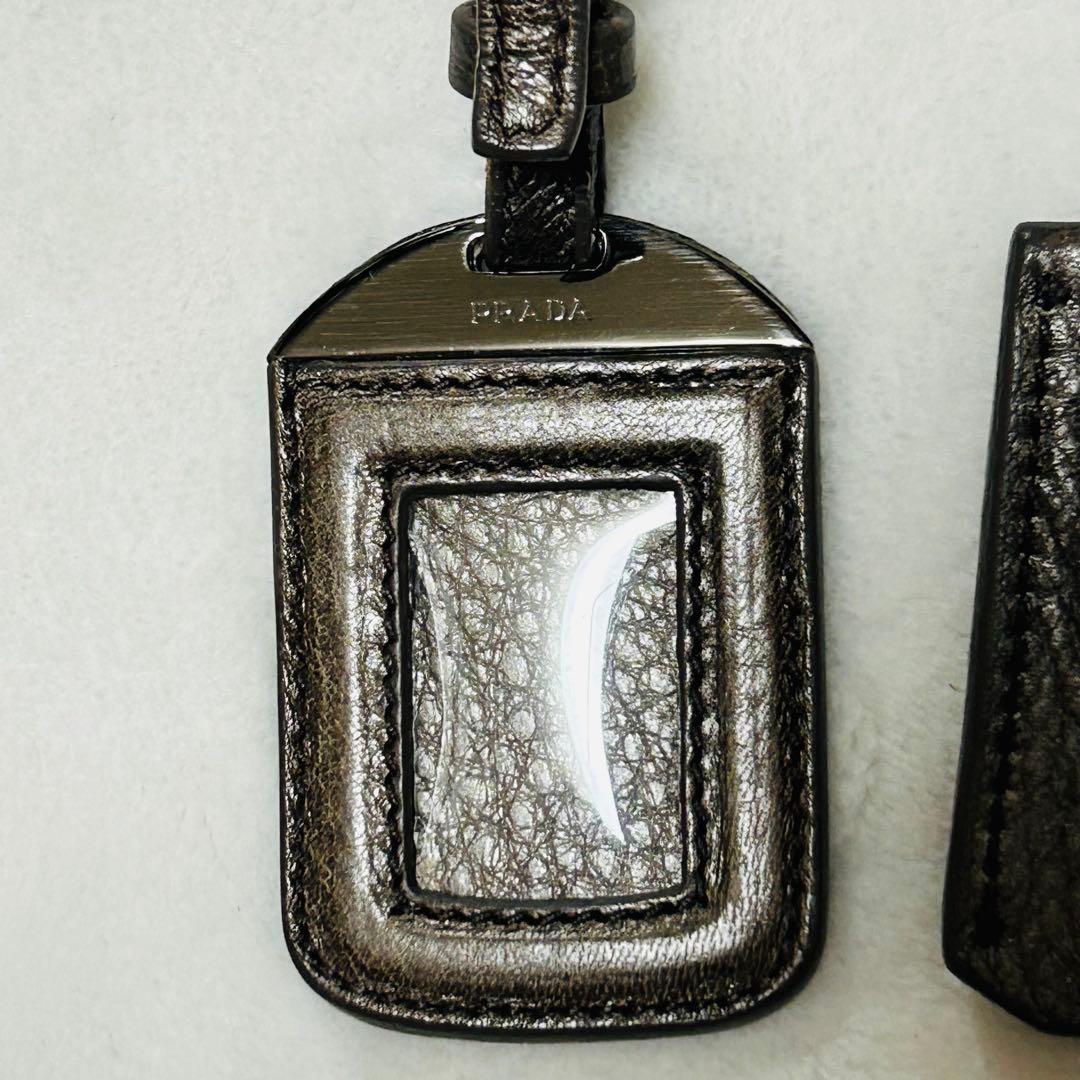 PRADA プラダ　ネームタグ　カデナ