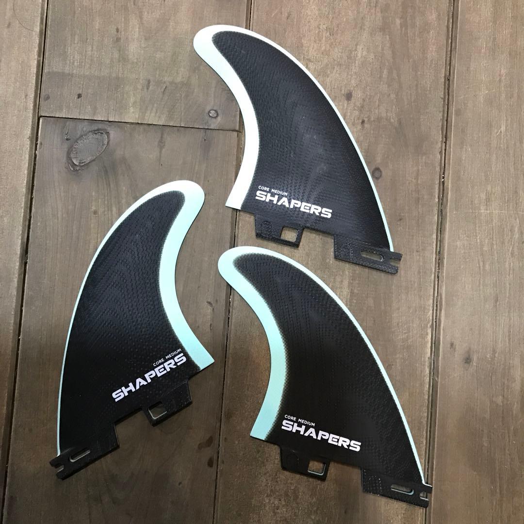 SHAPERS CORE サーフボードフィンセット THRUSTER
