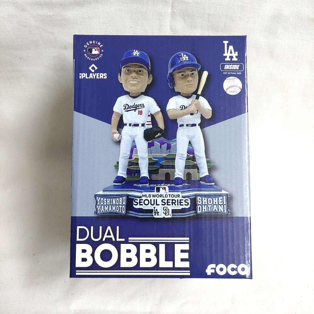 大谷翔平/山本由伸　2024開幕戦ソウルシリーズ　ボブルヘッド