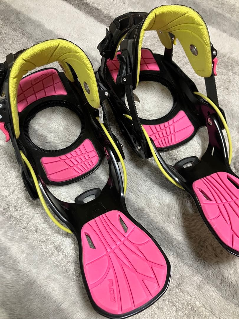 Flowビンディング　リアエントリーHaylo Black Neon　М