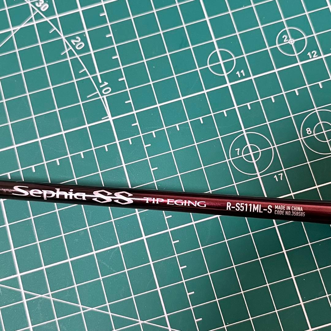 シマノ 24 セフィアSS R-S511ML-S ティップエギング