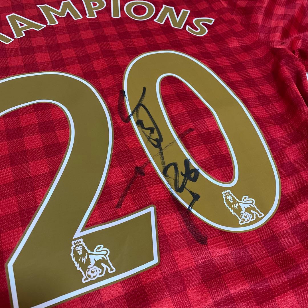 マンチェスター・ユナイテッド サイン入り