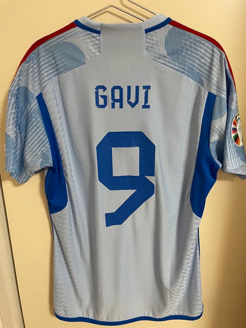 スペイン代表　ガビ　オーセンティック　ユニフォーム　EURO・NL仕様