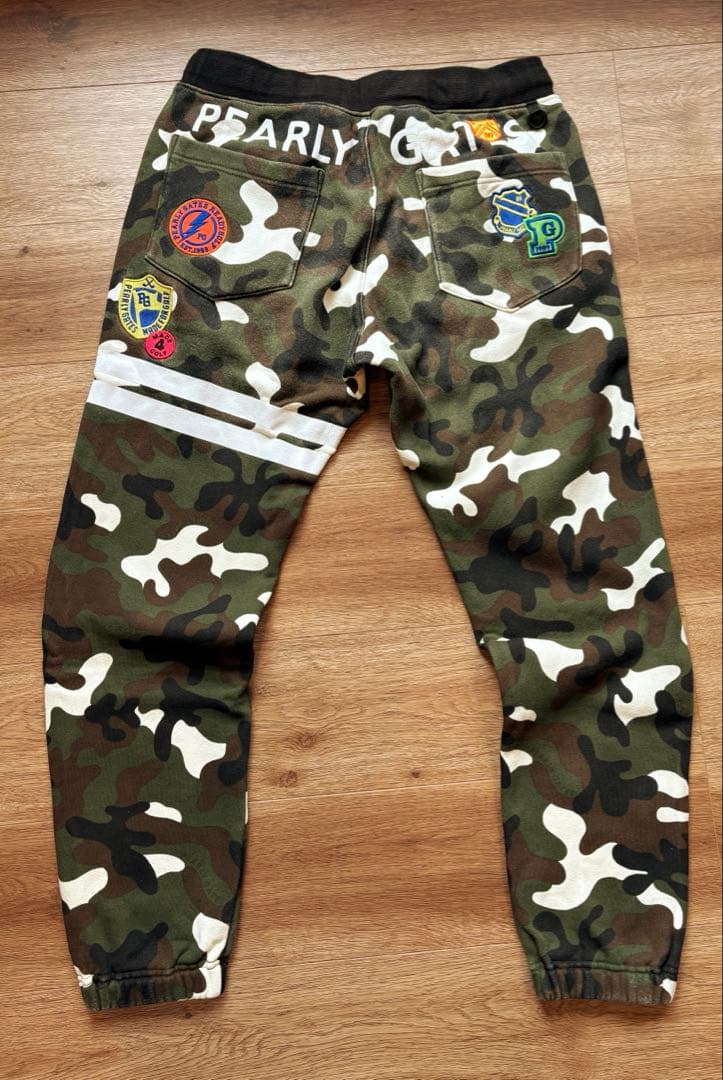 パーリーゲイツ カモフラ　スウェット　5 裏起毛