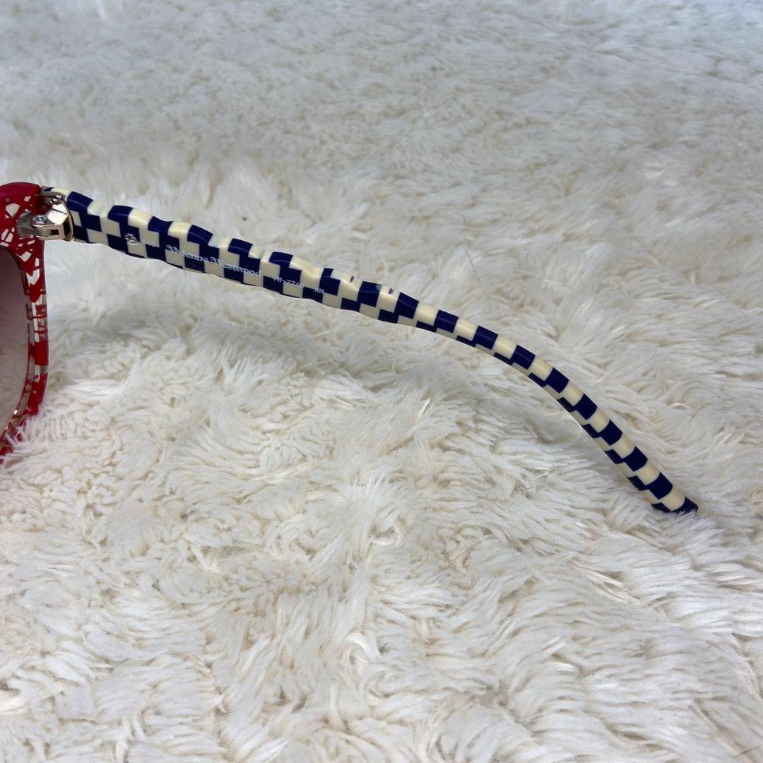 タグ✨Vivienne westwood オーブ セイコー サングラス 赤 白