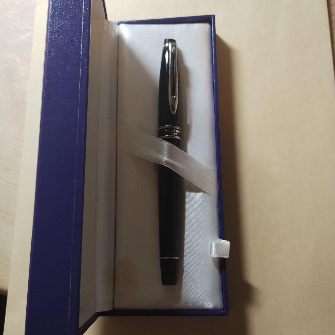 WATERMAN エキスパート ブラック 万年筆 フランス製