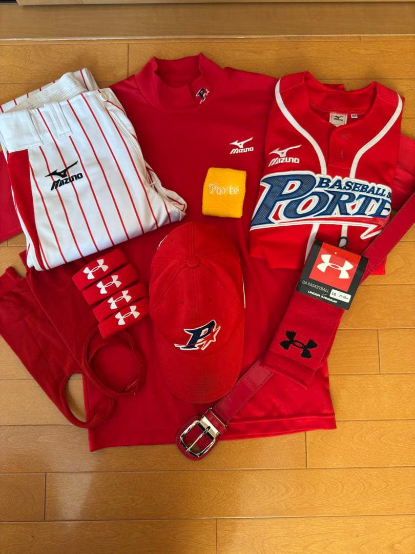 ポルテ　野球ユニホームセット