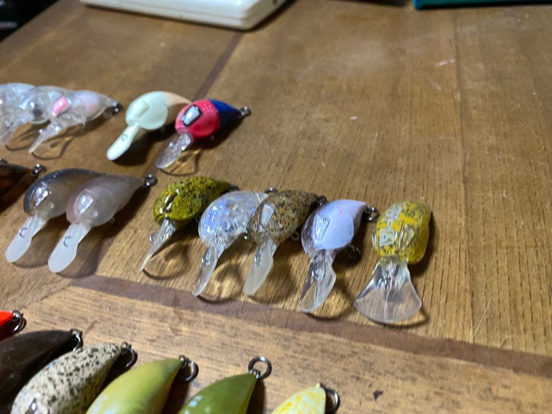 ★管釣クランク　DFJ ウェイブラ一　レアカラ一ばかり24個　未使用