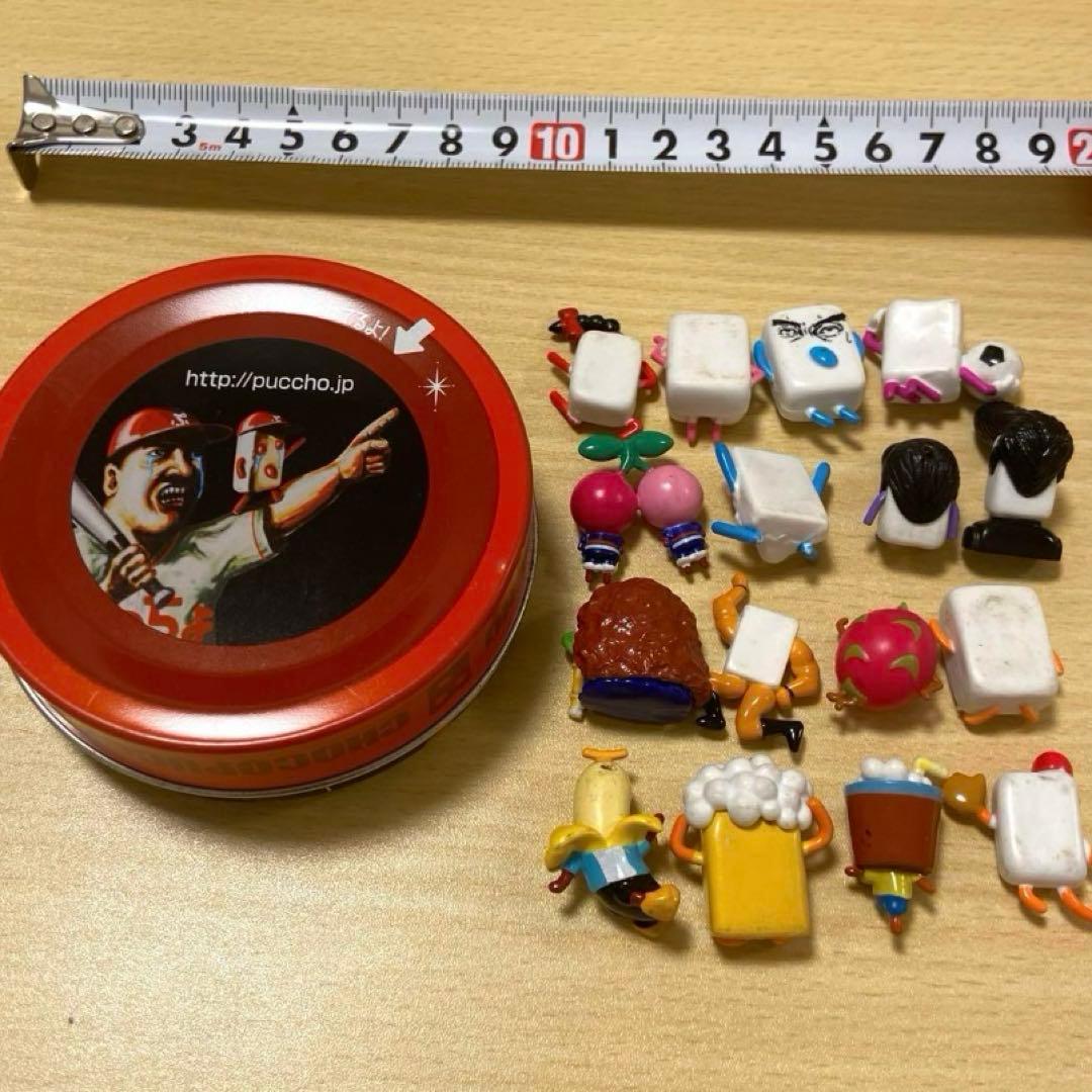 平成レトロ ぷっちょくん CMキャラクター 缶入りフィギア詰め合わせ