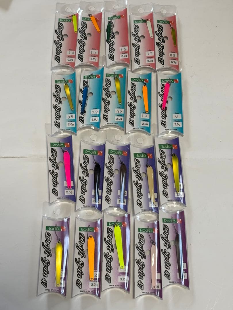 ロデオクラフト ドリフトスピン 0.7 2.0 2.5 3.2 スプーン セット