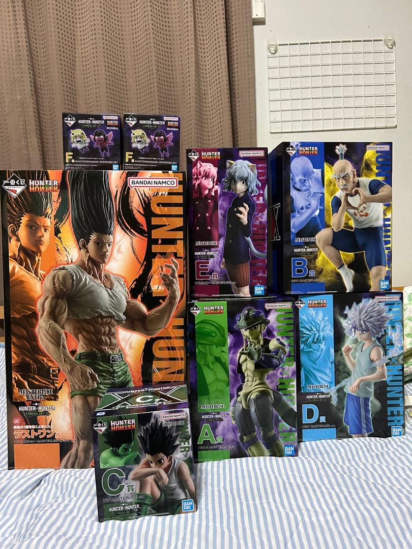 【未開封】一番くじHUNTER×HUNTER フィギュアコンプリートセット