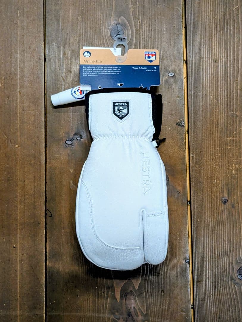 HESTRA TOPO 3-FINGER ヘストラ サイズ7 新品未使用 正規品