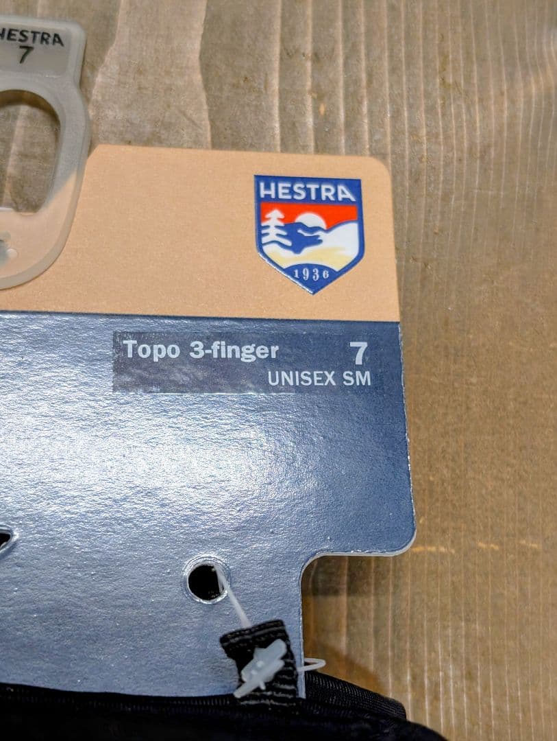 HESTRA TOPO 3-FINGER ヘストラ サイズ7 新品未使用 正規品