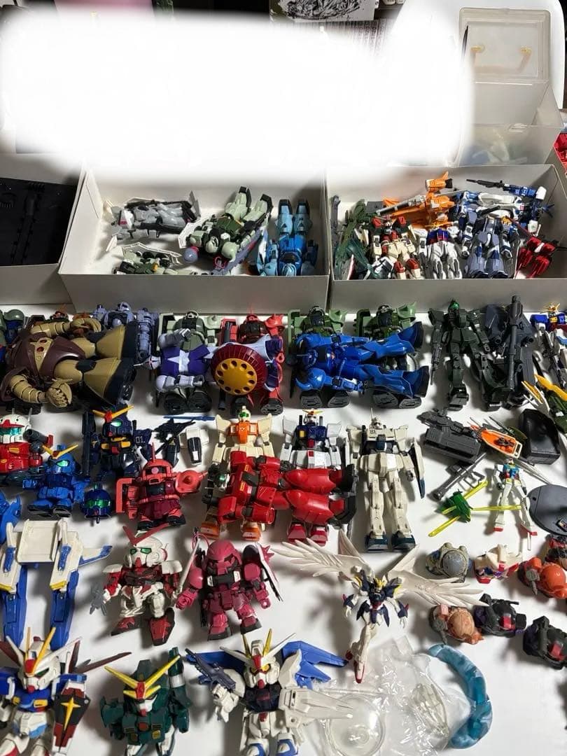 ガンプラ HG SD 組み立て済み 大量セット フィギュア