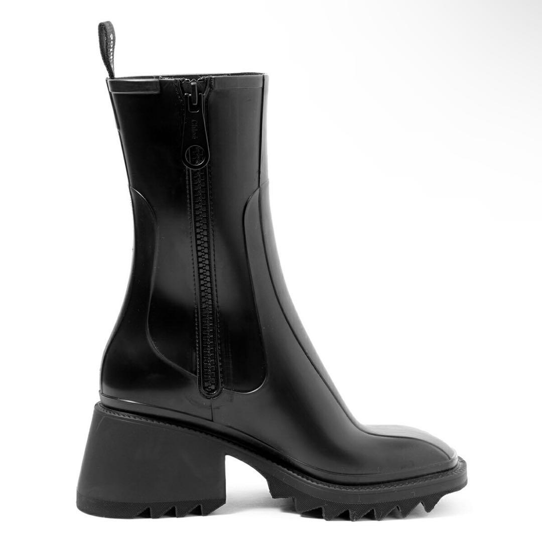 F*x様 超美品 Chloe クロエ レインブーツ ブラック 2025SS