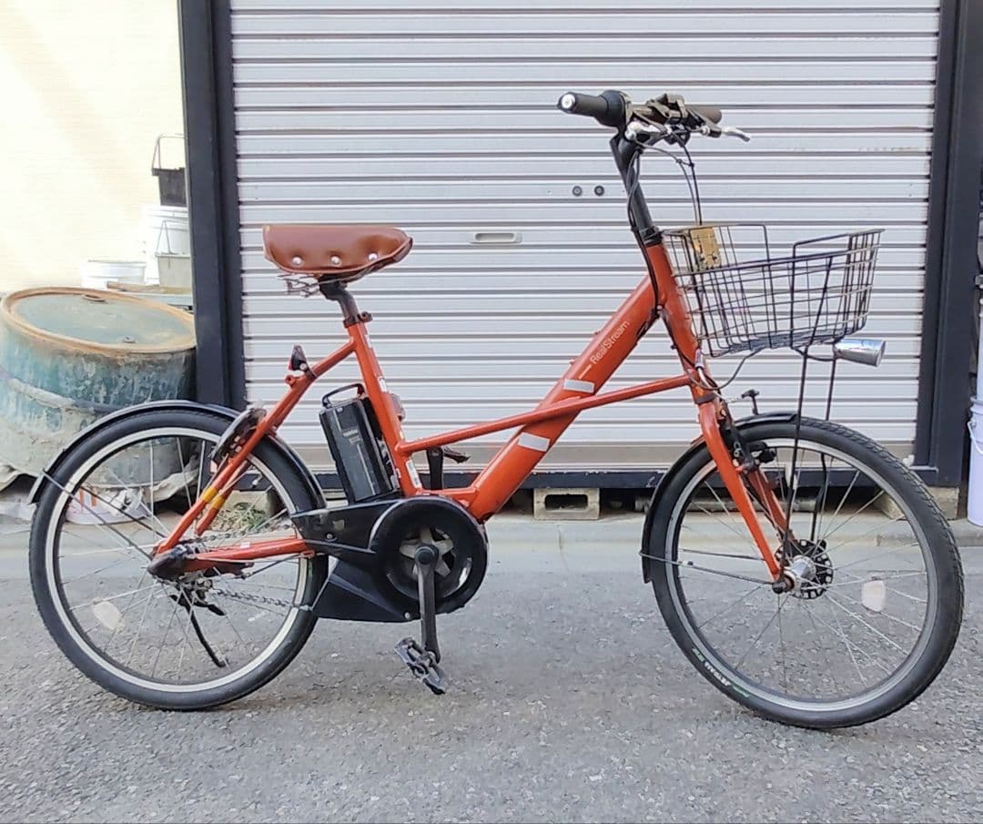 ブリヂストン　リアルストリーム　mini　20インチ バッテリー大容量　充電器付