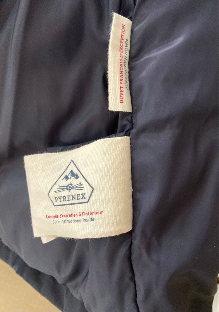 PYRENEX ネイビー ダウンジャケット XLサイズ　アヌシー