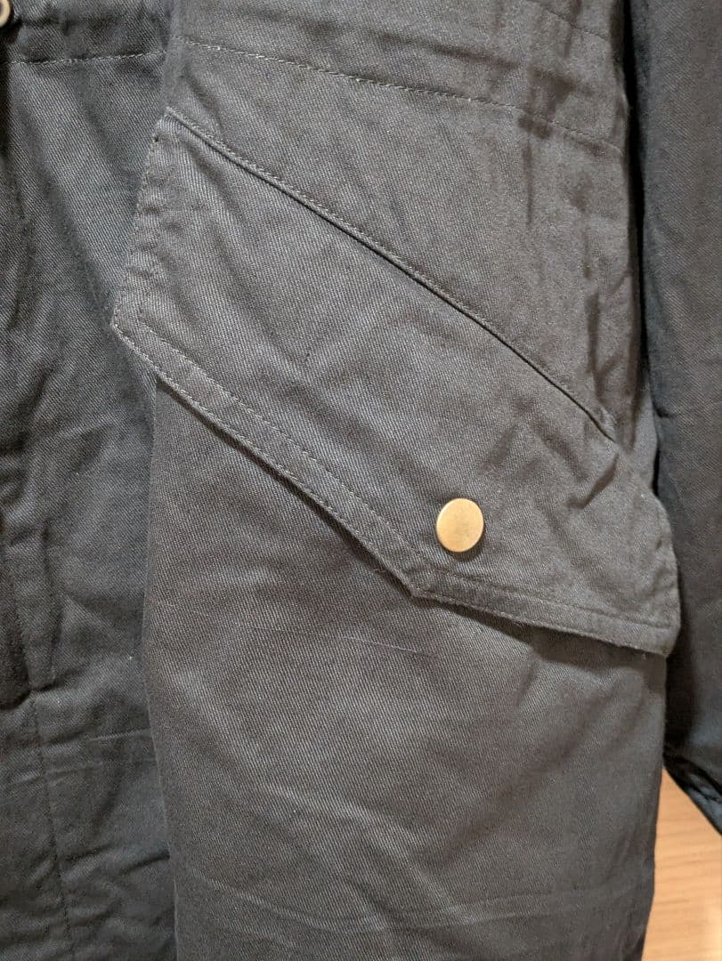 デッドストック　90s モッズコート　ブラック　M65　フィッシュテール