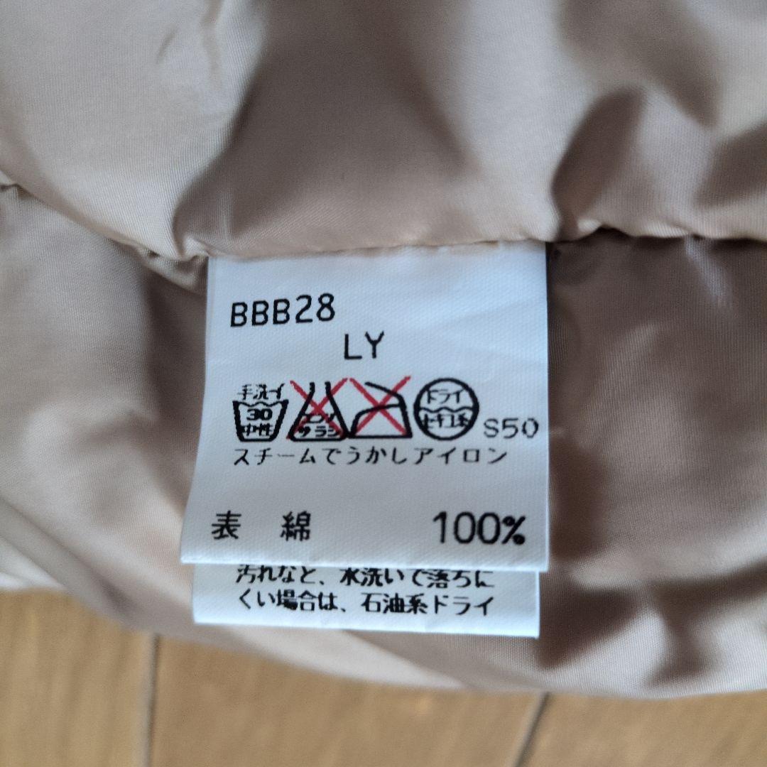 Burberry ベージュ ダウンライナー付きコート　フード着脱